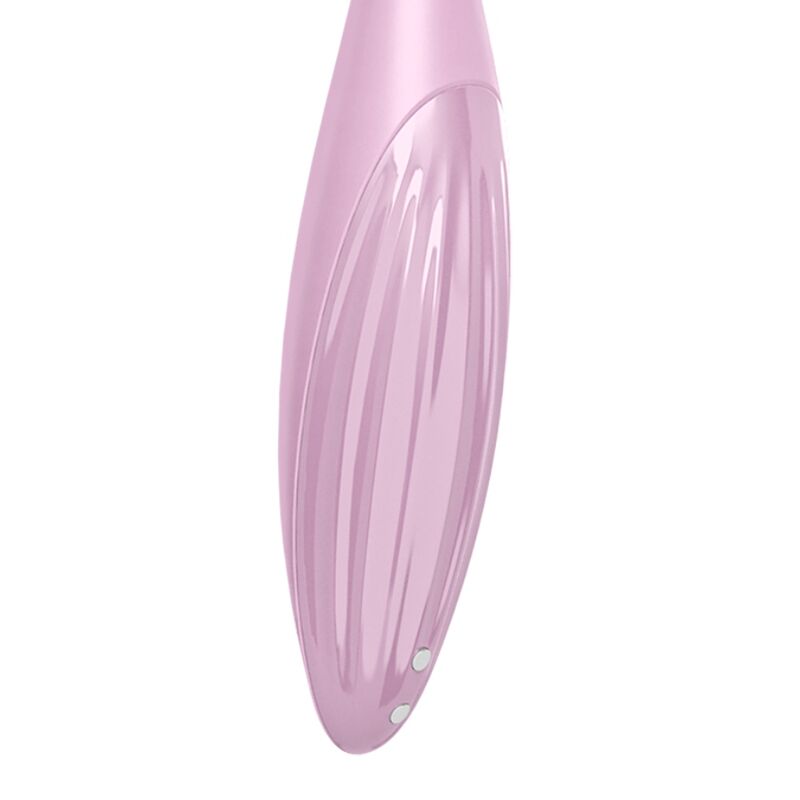 SATISFYER - vibromasseur pointe pour clitoris TWIRLING JOY rose