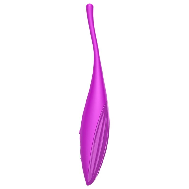 SATISFYER – vibromasseur pointe pour clitoris TWIRLING JOY fuchsia