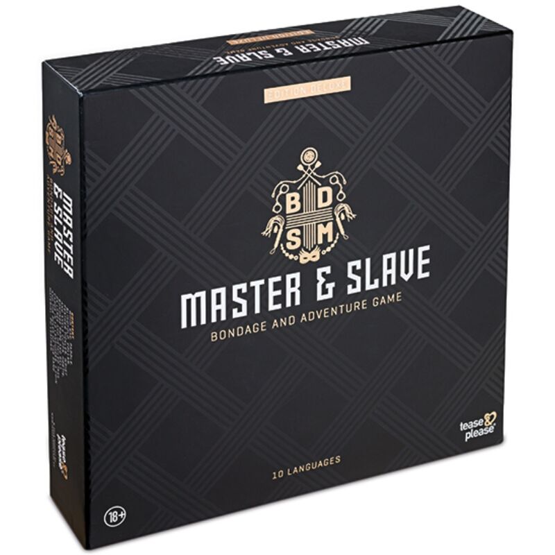 TEASE & PLEASE - ENSEMBLE BDSM MASTER&SLAVE ÉDITION DELUXE