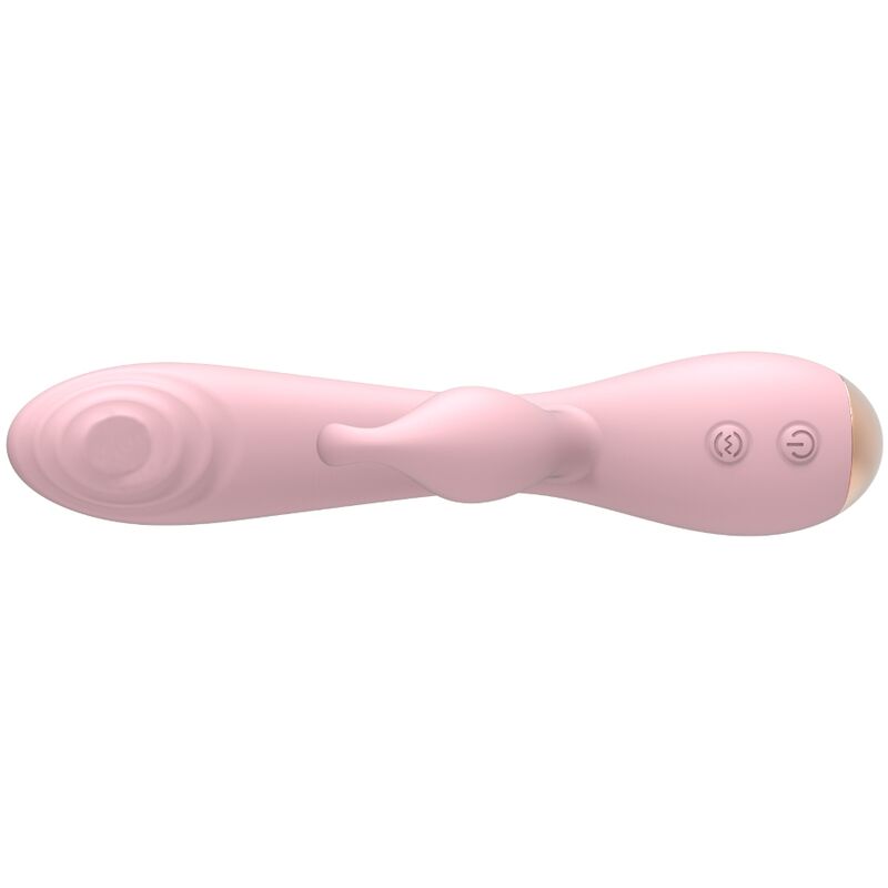 NALONE - VIBRATEUR MAGIC STICK AVEC LAPIN - ROSE CLAIR