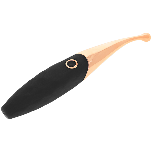 OHMAMA - vibromasseur de clitoris rechargeable 36 modes noir-doré or rose