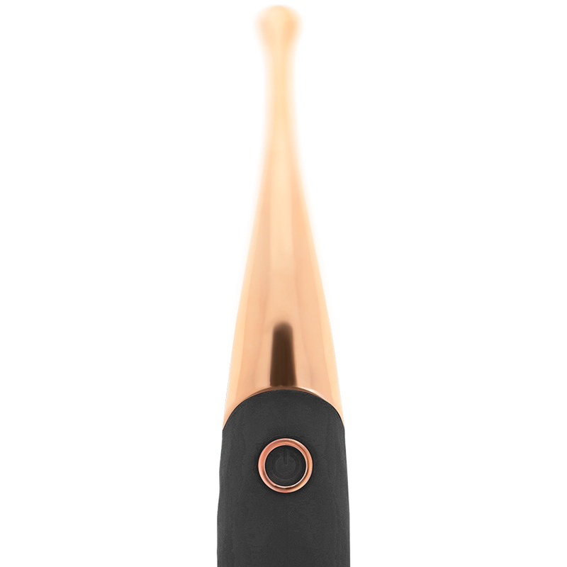 OHMAMA - vibromasseur de clitoris rechargeable 36 modes noir-doré or rose