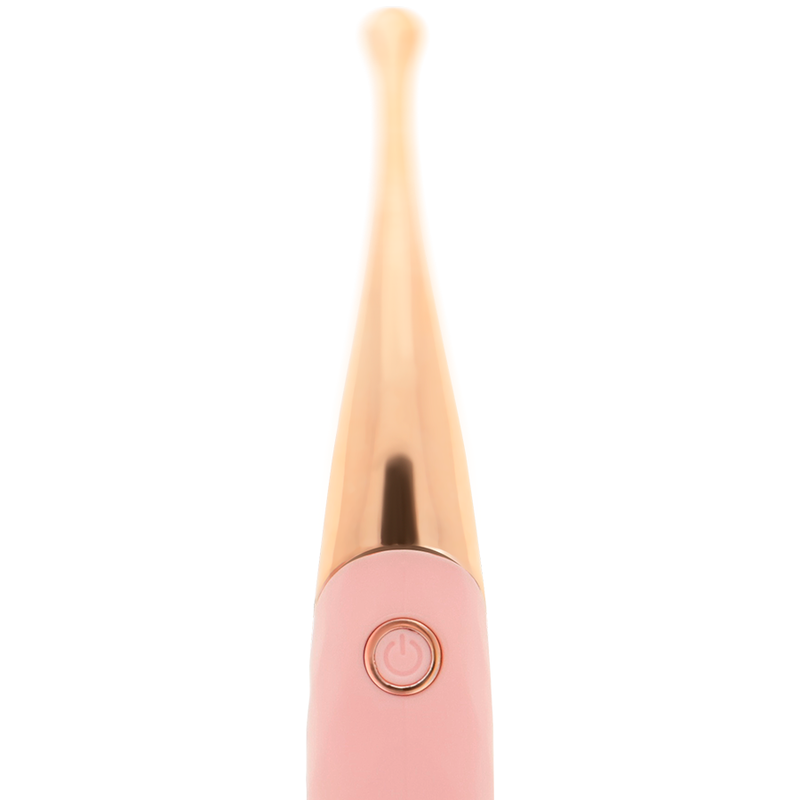 OHMAMA - vibromasseur de clitoris rechargeable 36 modes doré or rose