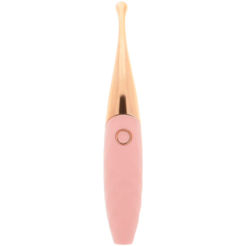 OHMAMA - vibromasseur de clitoris rechargeable 36 modes doré or rose