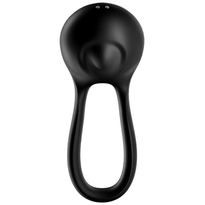 SATISFYER - anneau pénien vibrant MAJESTIC DUO noir