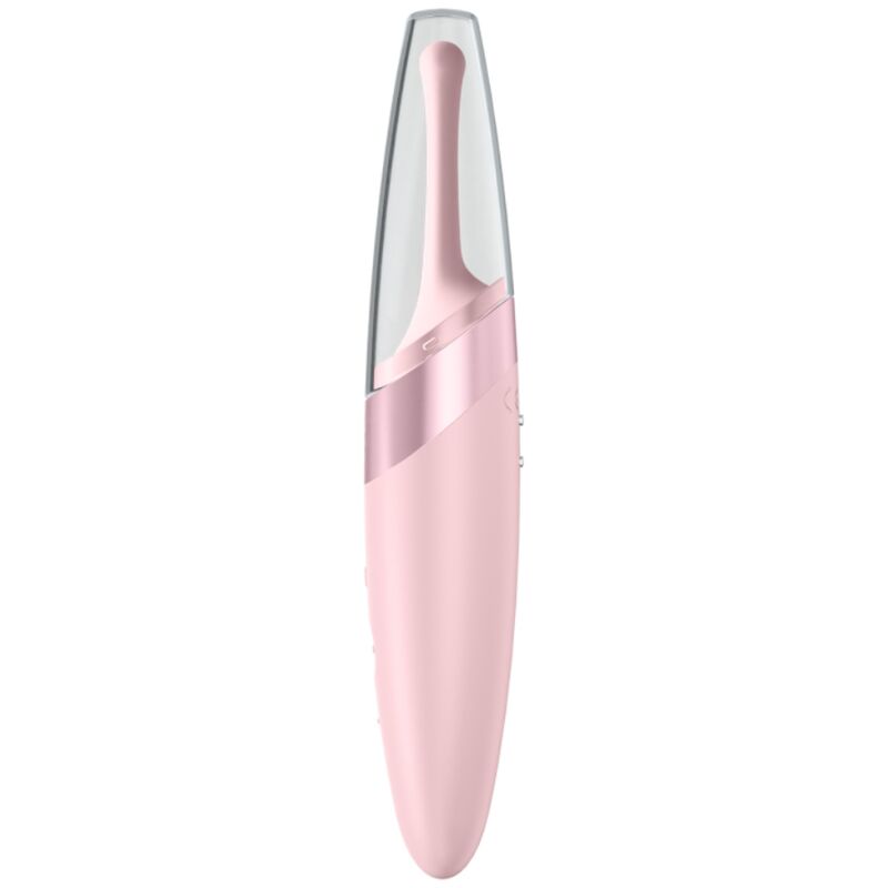 SATISFYER - vibromasseur pointe pour clitoris TWIRLING DELIGHT rose