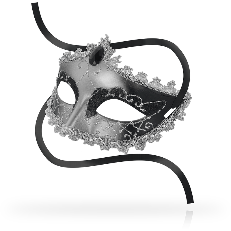 ohmama - masque gris noir diamant