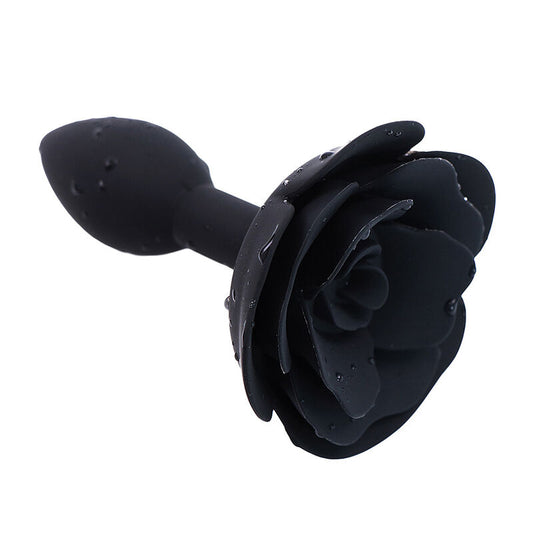 OHMAMA FETISH - plug anal en silicone rose noir