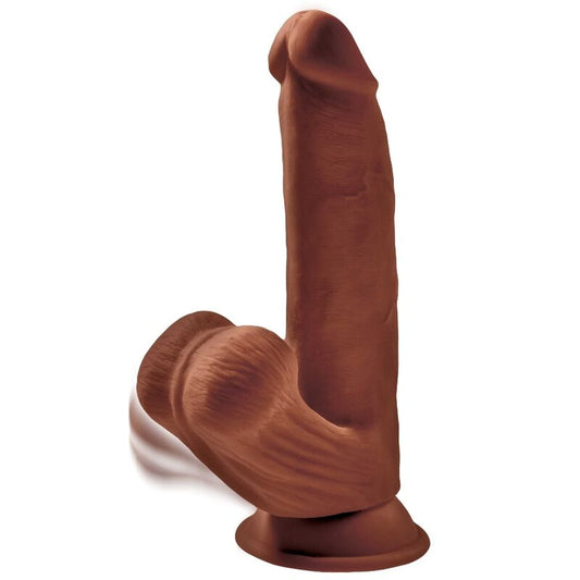 KING COCK - PLUS 3D gode 24.5 cm marron