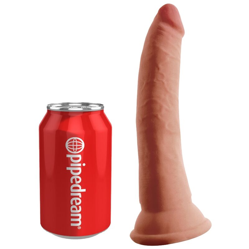 KING COCK - PLUS 3D gode triple densité 18 cm