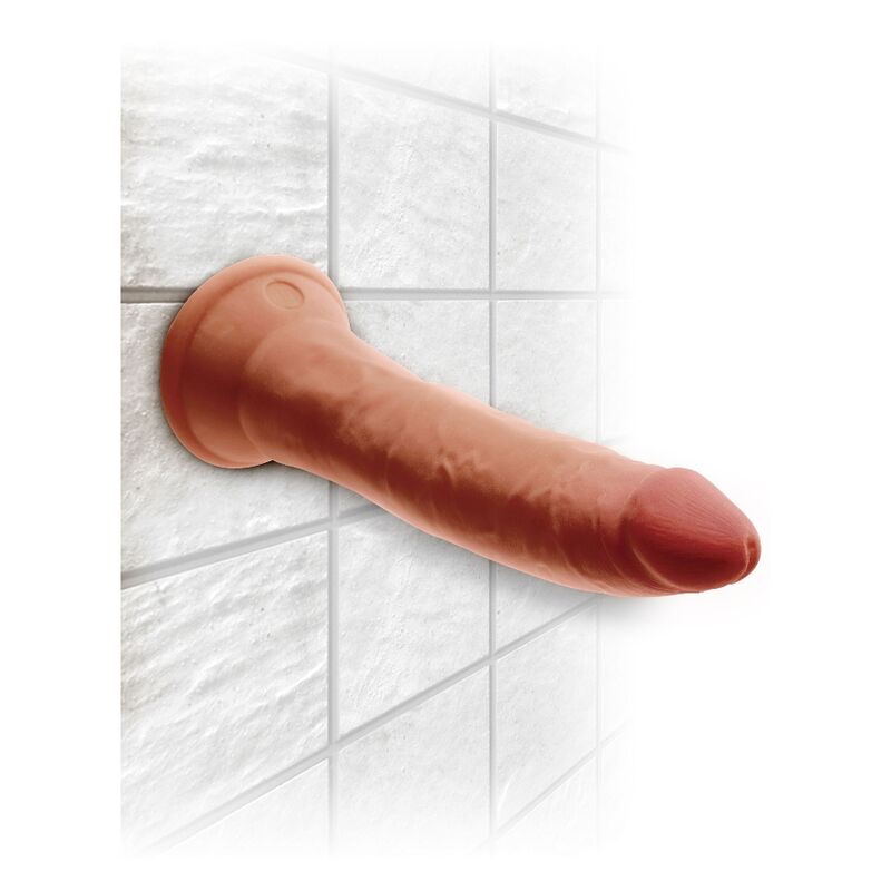 KING COCK - PLUS 3D gode triple densité 18 cm