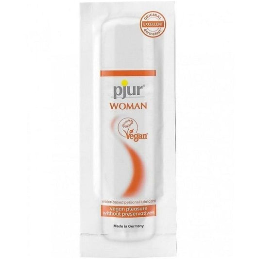 PJUR - WOMAN LUBRIFIANT VEGAN À BASE D'EAU 2 ML