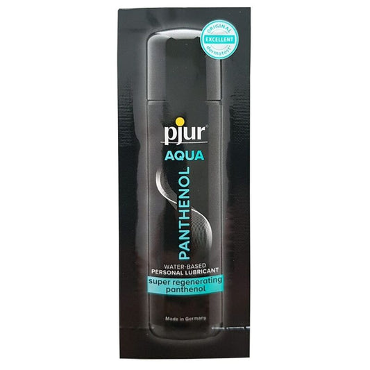 PJUR - AQUA PANTHÉNOL LUBRIFIANT À BASE D'EAU 2 ML