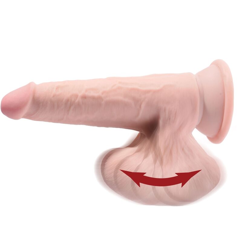 KING COCK - PLUS 3D gode 15.2 cm peau claire