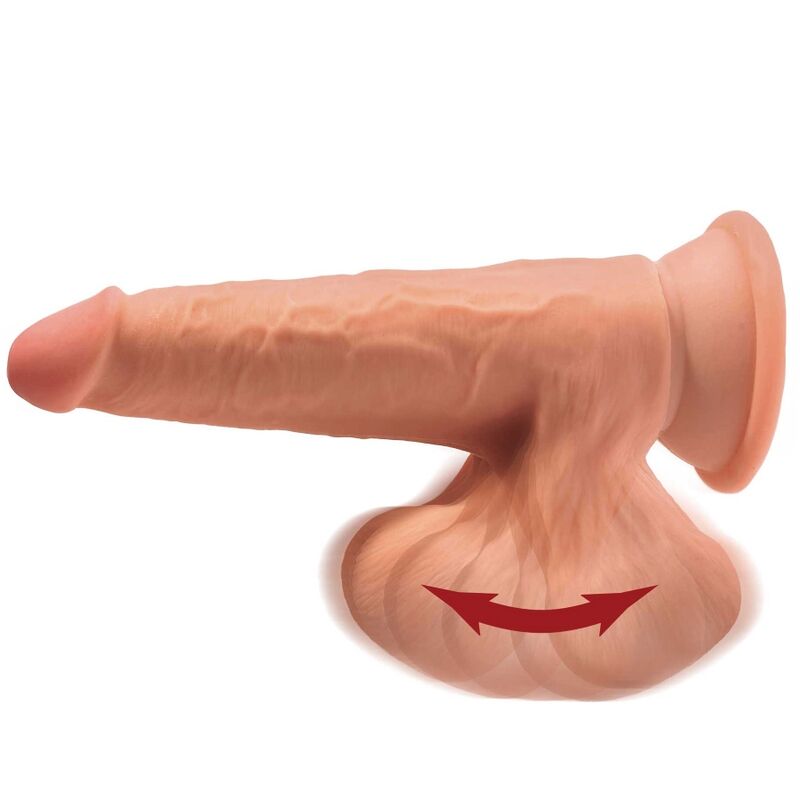 KING COCK - PLUS 3D gode 15.2 cm