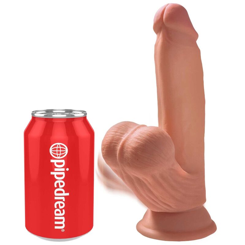 KING COCK - PLUS 3D gode 15.2 cm