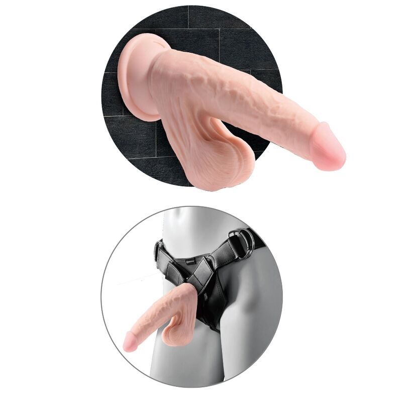 KING COCK - PLUS 3D gode réaliste 20.3 cm