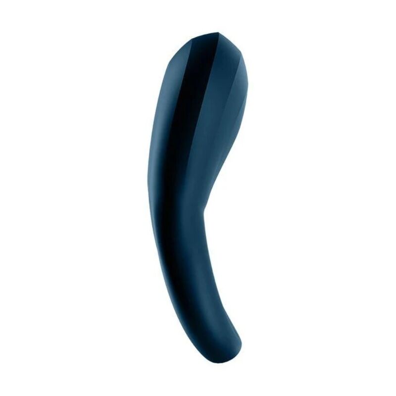 SATISFYER - anneau pénien vibrant EPIC DUO avec appli bleu