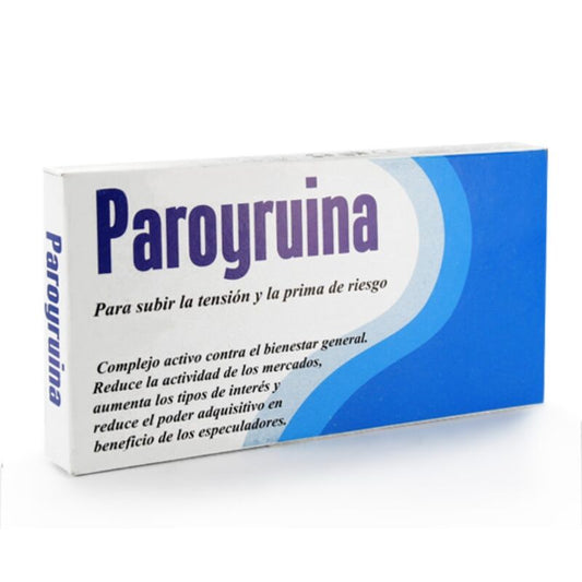 DIABLO GOLOSO - BOITE DE MEDICAMENTS CONTENANT BONBONS PAROYRUINA.