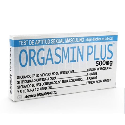 DIABLO GOLOSO - BOITE DE MEDICAMENTS CONTENANT BONBONS ORGASMIN PLUS MASCULINE