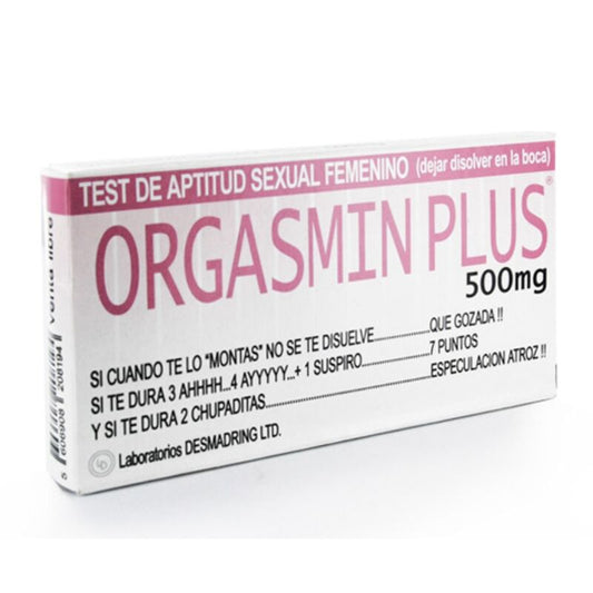 DIABLO GOLOSO - BOITE DE MEDICAMENTS CONTENANT BONBONS ORGASMIN PLUS FEMELLE