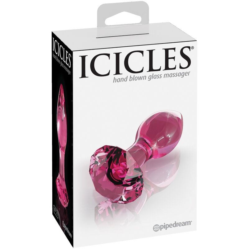 ICICLES - n. 79 plug anal en verre