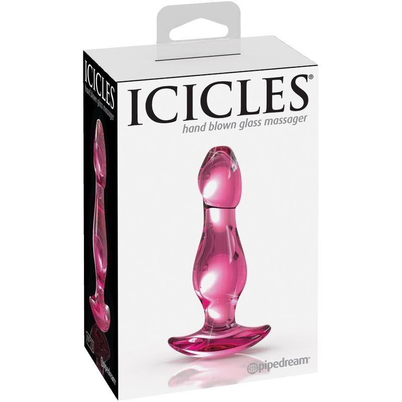 ICICLES - n. 73 plug anal en verre