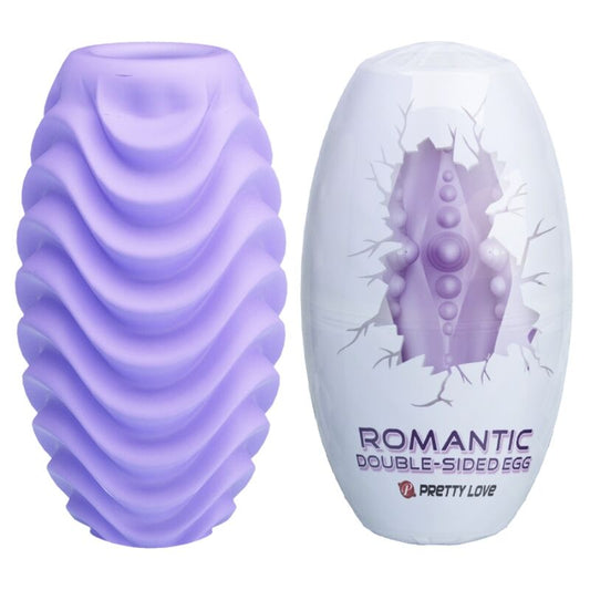 PRETTY LOVE - oeuf masturbateur violet double face