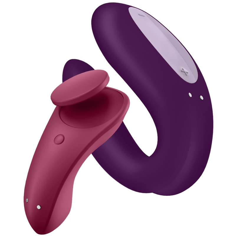 PARTNER SET1, 2 vibromasseurs U clitoris&vagin, seul ou en couple