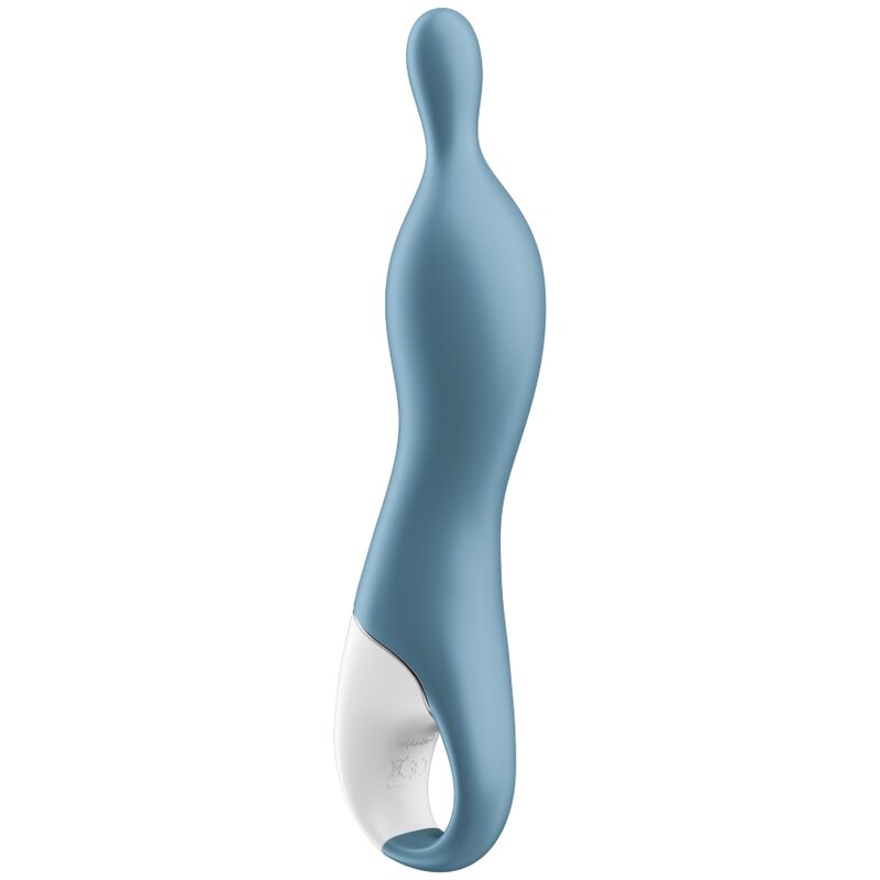 SATISFYER - vibromasseur a-mazing 1 a-spot bleu