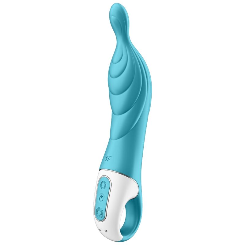 SATISFYER - vibromasseur a-mazing 2 a-spot turquoise