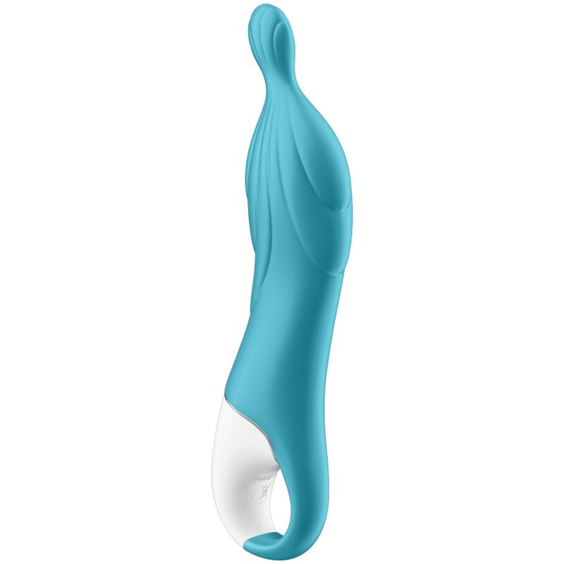 SATISFYER - vibromasseur a-mazing 2 a-spot turquoise