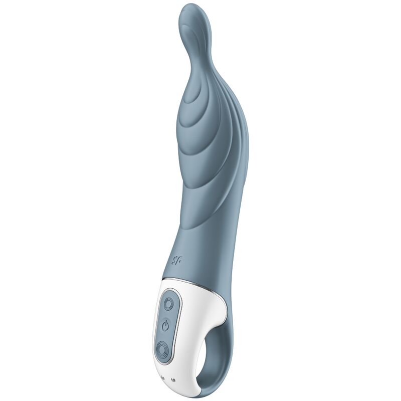 SATISFYER - vibromasseur a-mazing 2 a-point Gris