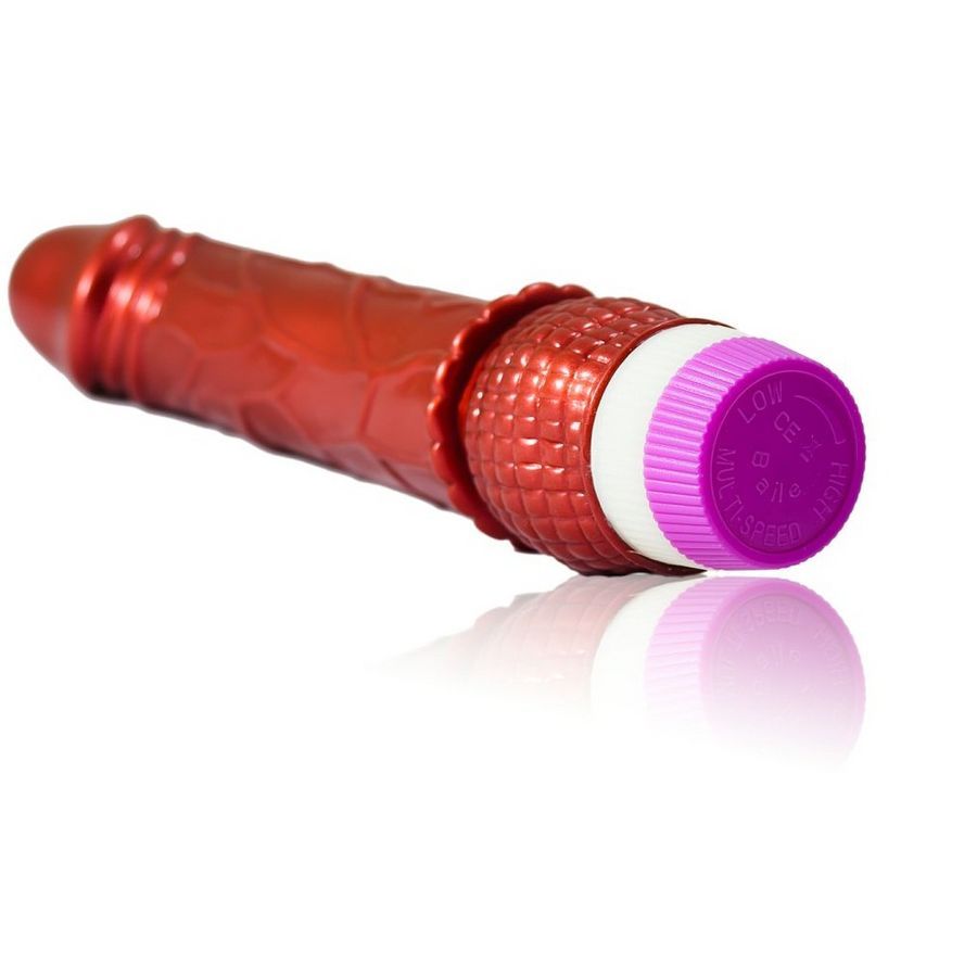 BAILE - vibromasseur réaliste rouge 23 cm