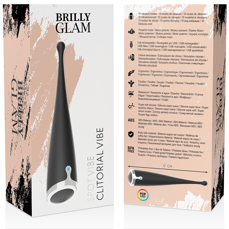 BRILLY GLAM – SPOT VIBE vibromasseur clitoris