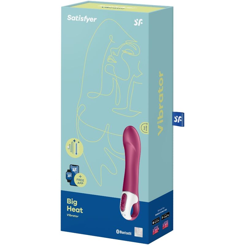 SATISFYER - vibromasseur du point G BIG HEAT