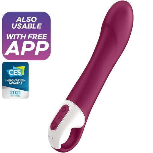 SATISFYER - vibromasseur du point G BIG HEAT