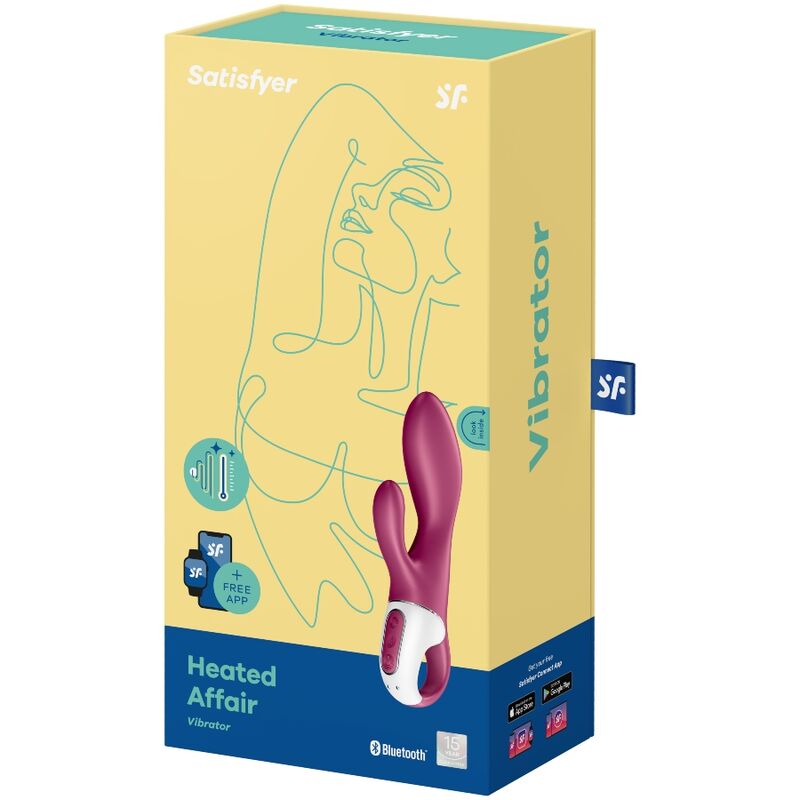 SATISFYER - vibromasseur du point G HEATED AFFAIR