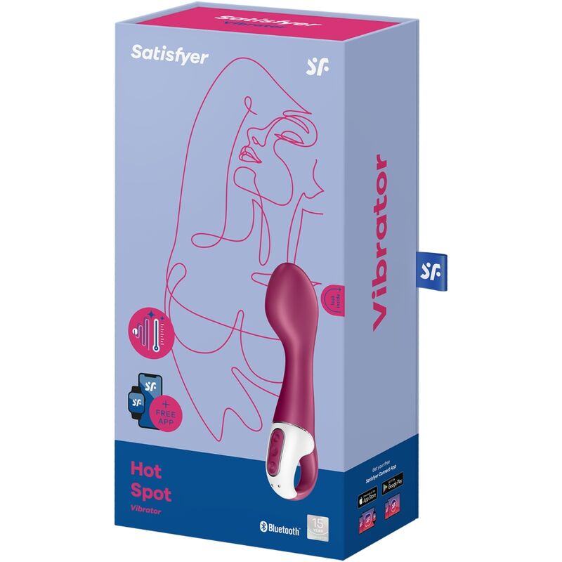 SATISFYER - vibromasseur point G HOT