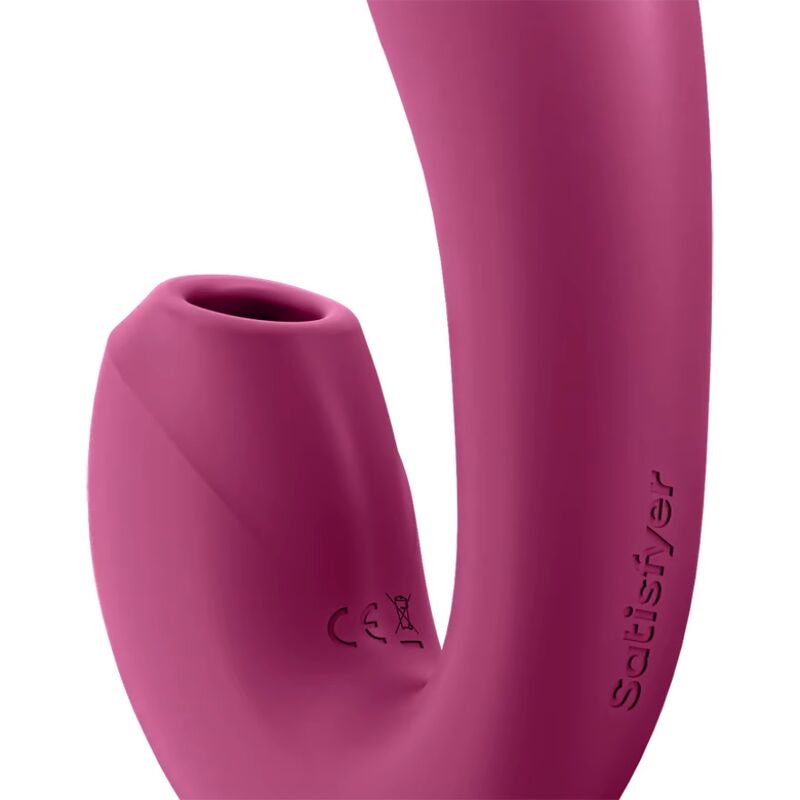 SATISFYER - vibromasseur SUNRAY avec appli rouge