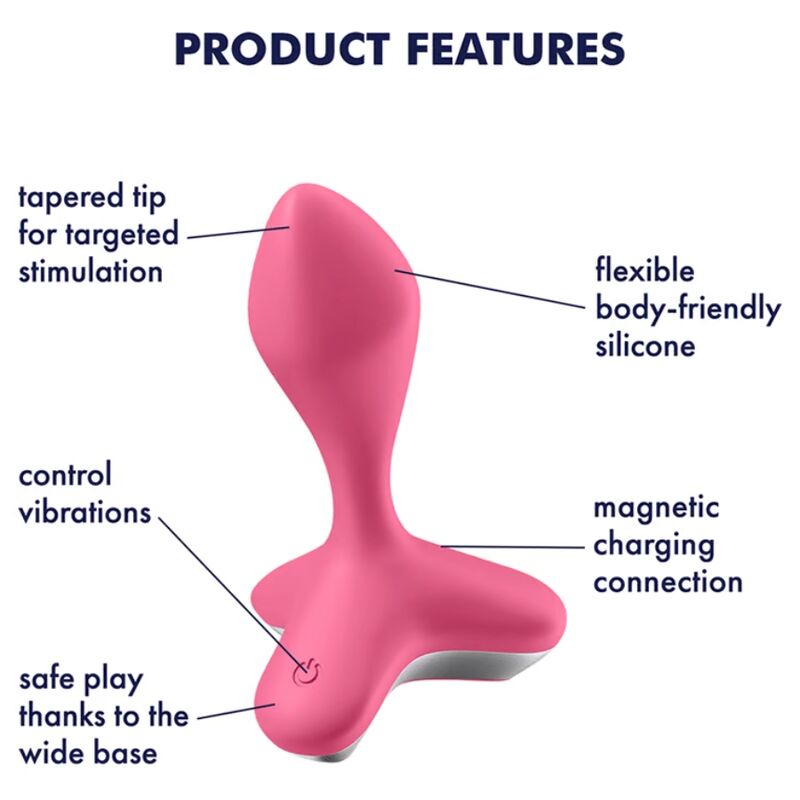 SATISFYER - GAMECHANGER plug anal vibrant anal