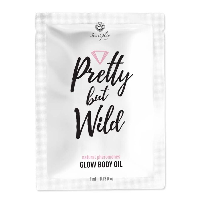 SECRETPLAY - SACHET D'HUILE POUR LE CORPS PRETTY BUT WILD GLOW