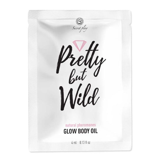 SECRETPLAY - SACHET D'HUILE POUR LE CORPS PRETTY BUT WILD GLOW