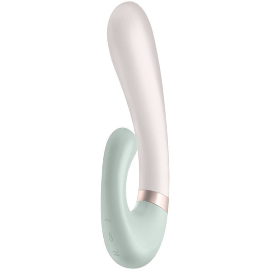 SATISFYER - HEATWAVE vibromasseur lapin incurvé chauffant avec appli