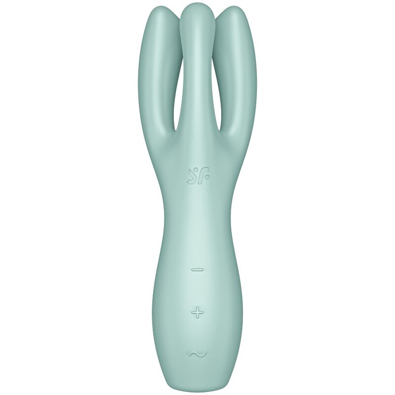 SATISFYER - THREESOME3 vibromasseur clitoris et lèvres