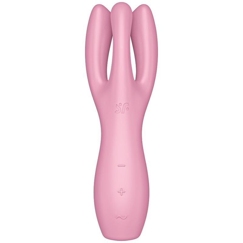 SATISFYER - THREESOME3 vibromasseur clitoris et lèvres