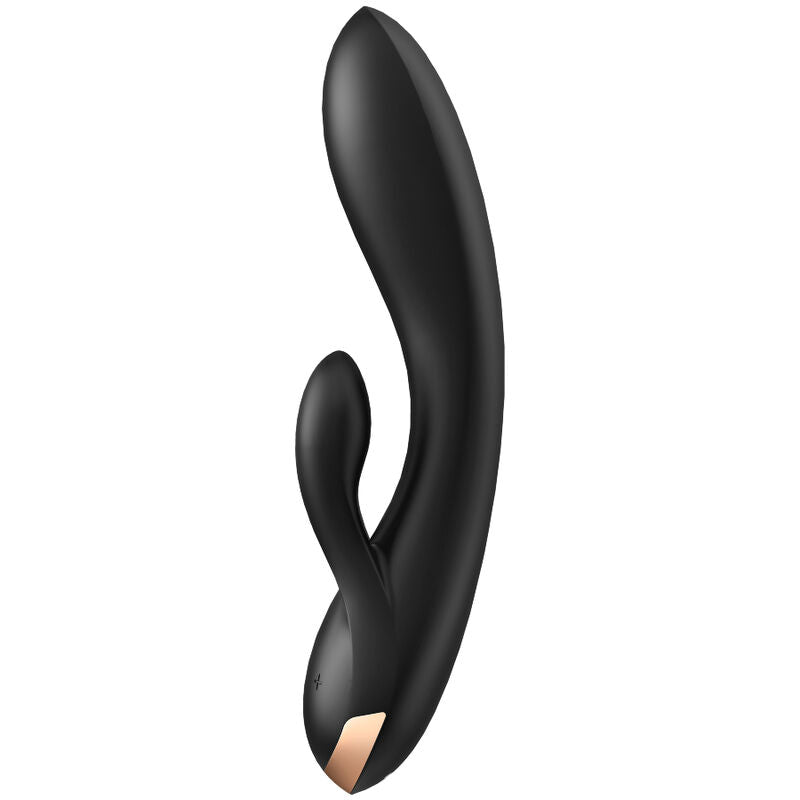 SATISFYER - DOUBLEFLEX vibromasseur lapin flexible avec appli