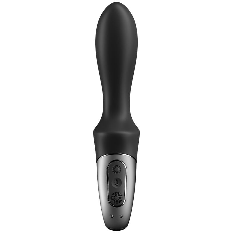 SATISFYER - vibromasseur avec appli anal HEAT CLIMAX noir