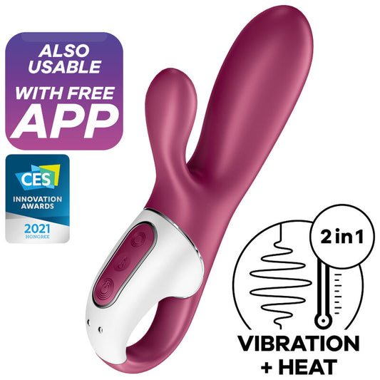 SATISFYER - vibromasseur point G HOT BUNNY