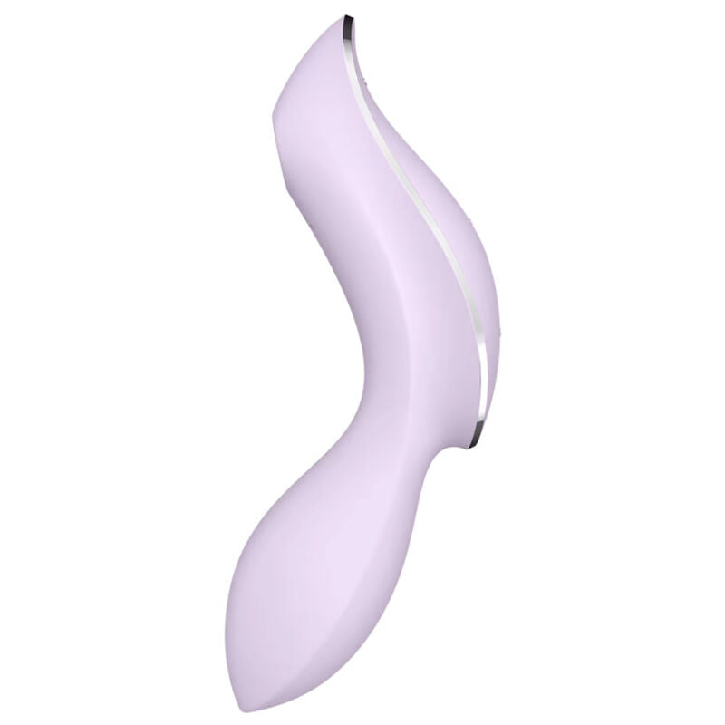 SATISFYER - CURVY TRINITY2 vibromasseur incurvé avec air pulsé